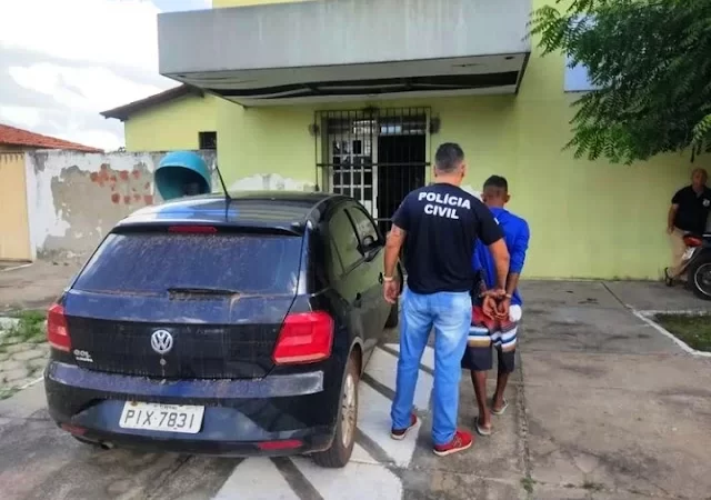 Em Buriti dos Lopes Polícia Civil prende homem condenado por roubo de celular.