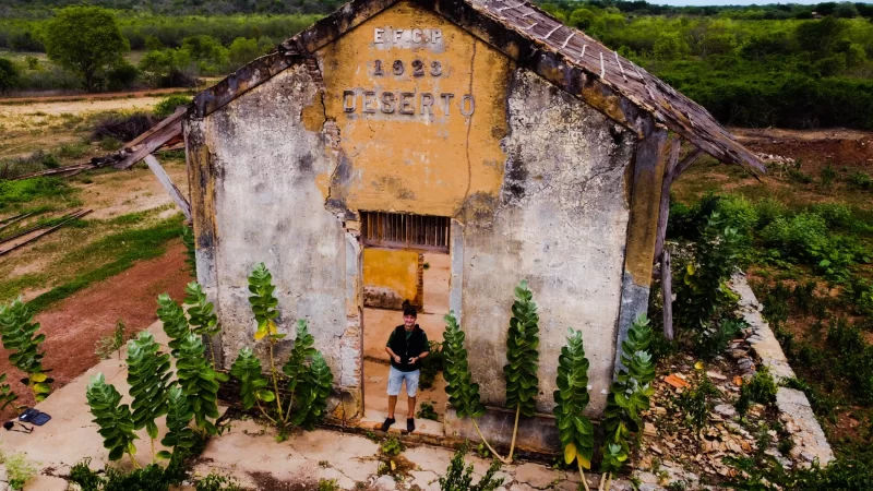 Professor Gerson Menezes realiza trabalho sobre o povoado de Deserto, em Piracuruca.