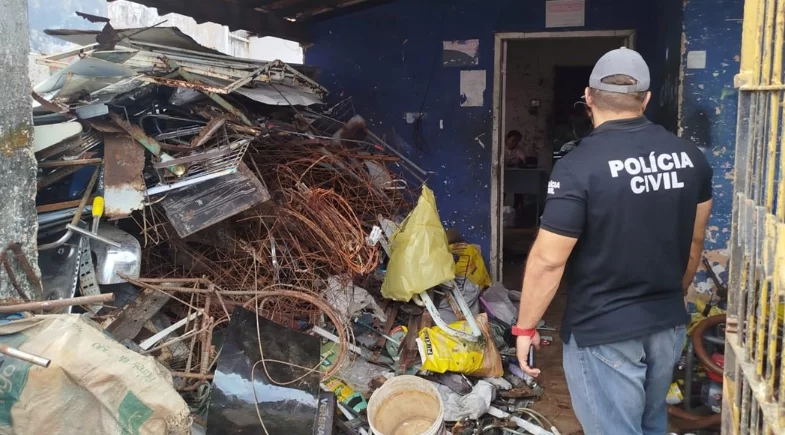Operação contra furto de cabos elétricos prende seis suspeitos em Parnaíba