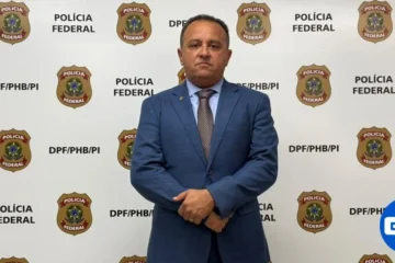 Carlos Alberto Ferreira do Nascimento em posse como novo chefe da Polícia Federal em Parnaíba