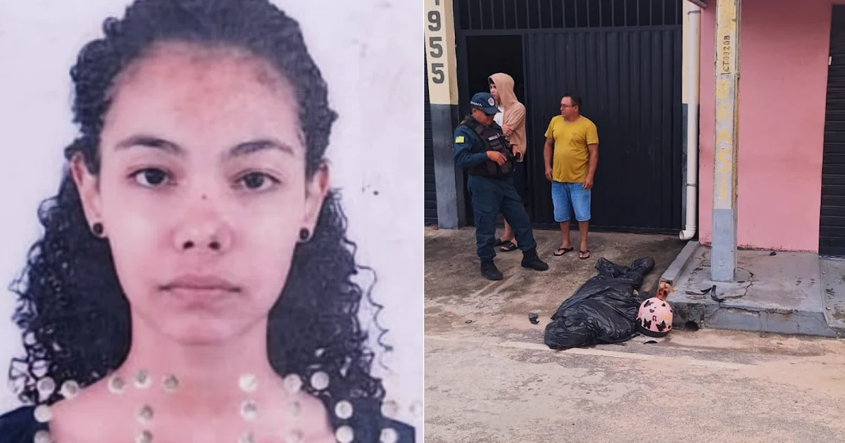 Acidente com motociclista após colisão com poste em Parnaíba