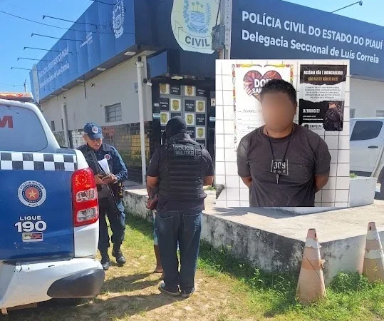 Mandado judicial é cumprido e homem de 42 anos é detido em Luís Correia
