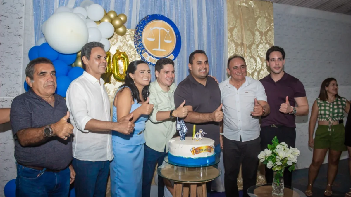 Dr. José Luiz Júnior festeja aniversário com mais de 500 pessoas